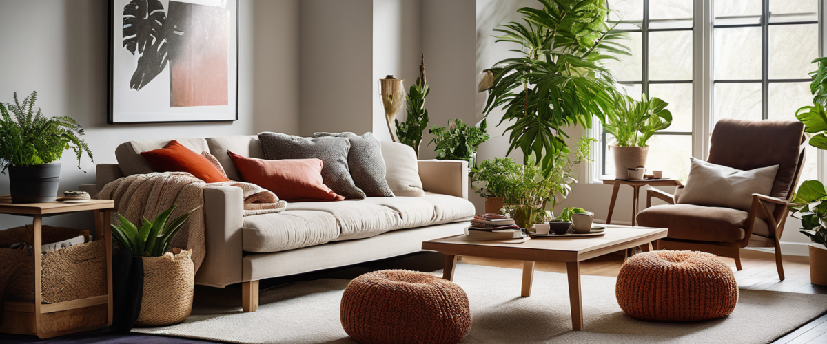 Canapé moelleux à assise profonde Ikea : le secret du confort ultime